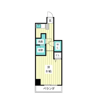 ディアレイシャス大須赤門通本町【2階】の間取り
