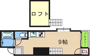 ファニーハースト【1階】の間取り