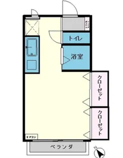 フジメイト C棟【1階】の間取り
