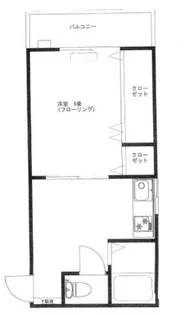 みかさアパート【2階】の間取り