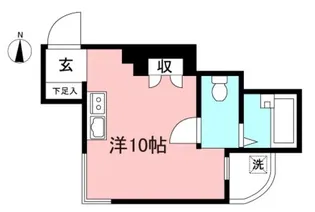 ホワイトハイツ経堂【3階】の間取り