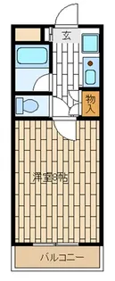 ソアールエノモト【1階】の間取り