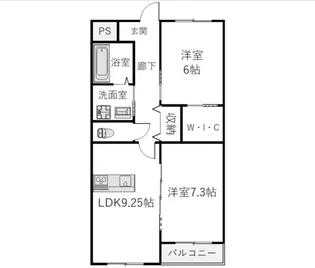 グランIII【4階】の間取り
