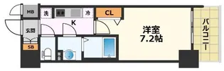 プレサンス新栄リベラ【13階】の間取り