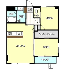 プレミール【1階】の間取り