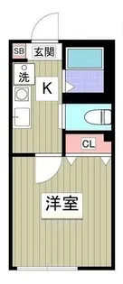 Crecia平井【3階】の間取り
