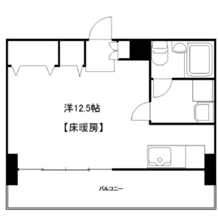 レイハート百人町【4階】の間取り