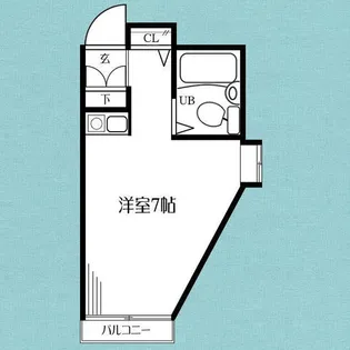 ラックス本牧パート1【1階】の間取り
