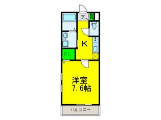 フィアスコート羽衣【3階】の間取り