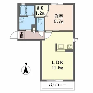アイビーコート【2階】の間取り