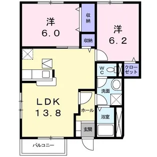 プロメナーデ【1階】の間取り