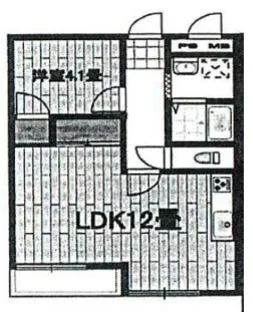 フロイデン芝【2階】の間取り