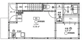 BLANCIA【1階】の間取り