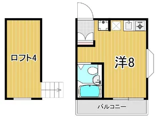 パークハイム綾瀬【2階】の間取り