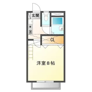 ウイングコートステラ C棟【1階】の間取り