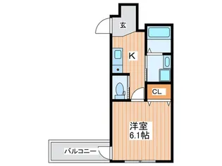 レアリゼ門真【1階】の間取り