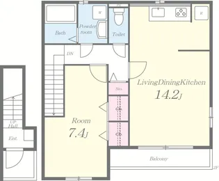 SERENA MAISON【2階】の間取り