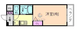 パークサイドコート【2階】の間取り