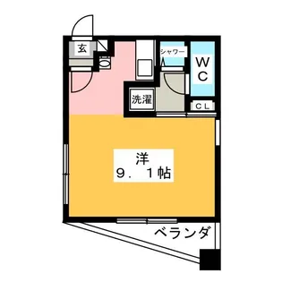 アネックスAZUMI【3階】の間取り