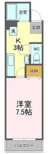 桜館10【6階】の間取り