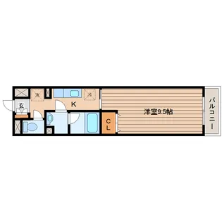 コートヒルズ【10階】の間取り