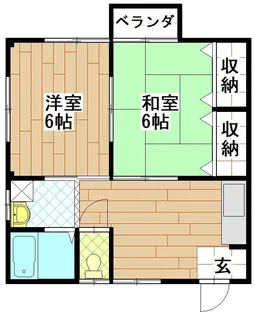 ロータス・ワン【3階】の間取り
