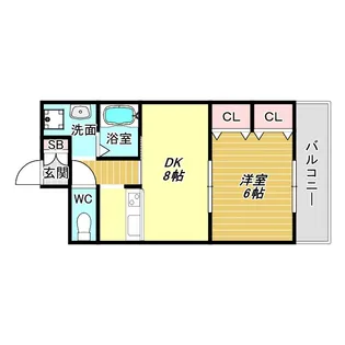 エミネンスパレス【3階】の間取り