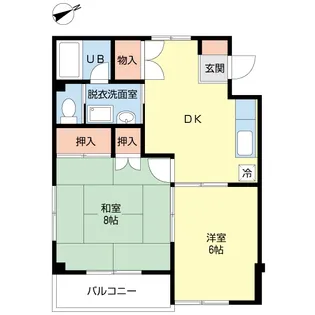 アーバンハイツ船堀II【3階】の間取り