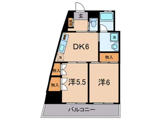 第6たちばなビル【3階】の間取り