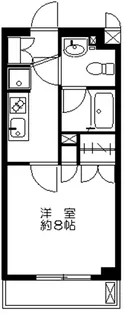 グラシア恵比寿【1階】の間取り