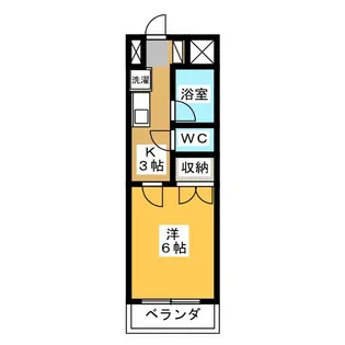 ソレイユ光が丘【2階】の間取り