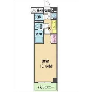 カーサ・ヴェルデ西洞院【6階】の間取り