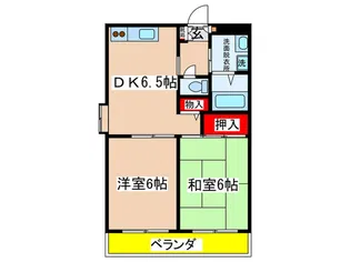 コモ-デイオス【3階】の間取り