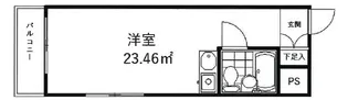 サンヒル新町【7階】の間取り