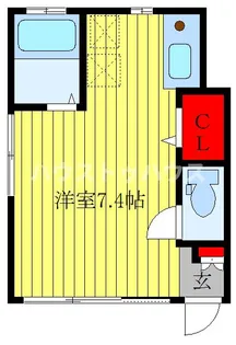 山一天王寺ステーツ【1階】の間取り