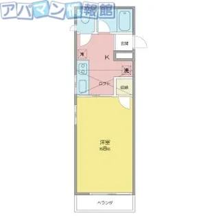 クラスターA【2階】の間取り