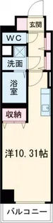 ラミューズ宇都宮【7階】の間取り