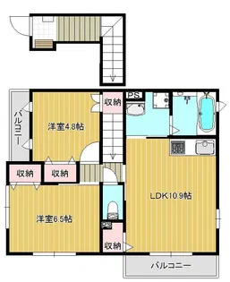 amabileアマービレ【2階】の間取り