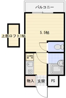 YOKOHAMA BAY HILLS【1階】の間取り