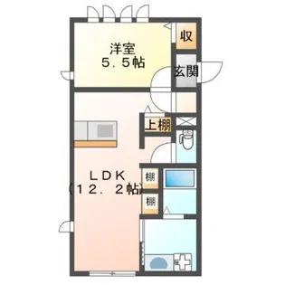 South Wing【1階】の間取り