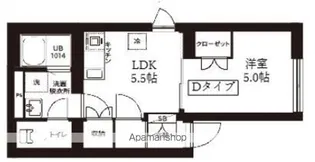 レピュア押上レジデンスII【3階】の間取り