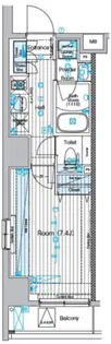 フュージョナル浅草DUE【7階】の間取り