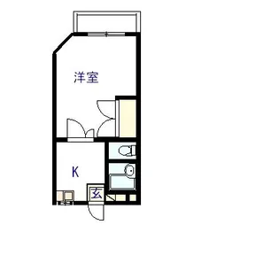 エクセレントハイツ プレステージ【1階】の間取り