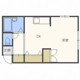 北海道札幌市中央区南六条西16【マンション】の間取り