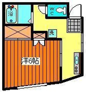 コーポ鈴木【2階】の間取り