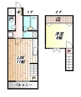 シティガーデン西船場【7階】の間取り