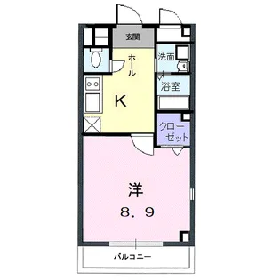 センテナリオ K【2階】の間取り