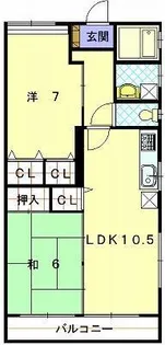 ハイツリブレ【2階】の間取り