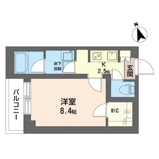 【音楽大学生・音楽高校生限定】パストラーレ 五本木【1階】の間取り