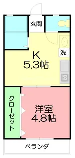 ステラハウス【1階】の間取り